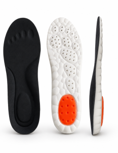 Podular Cushioning Sports Insole Black Fabric — JJ-PC-009