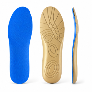 PU Leather Blue Gel Comfort Insole — JJ-LB-019