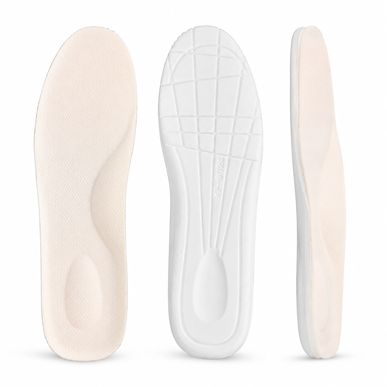 نعل قماش شبكي + رغوة PU JJ-EC-005 الرياضة والجري insole | Jijia Insole