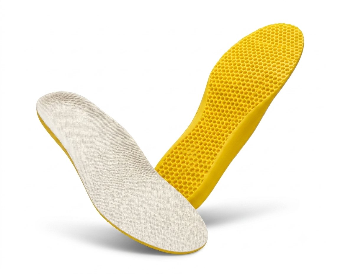 Premium Honeycomb Shock-Absorption PU Foam Insole