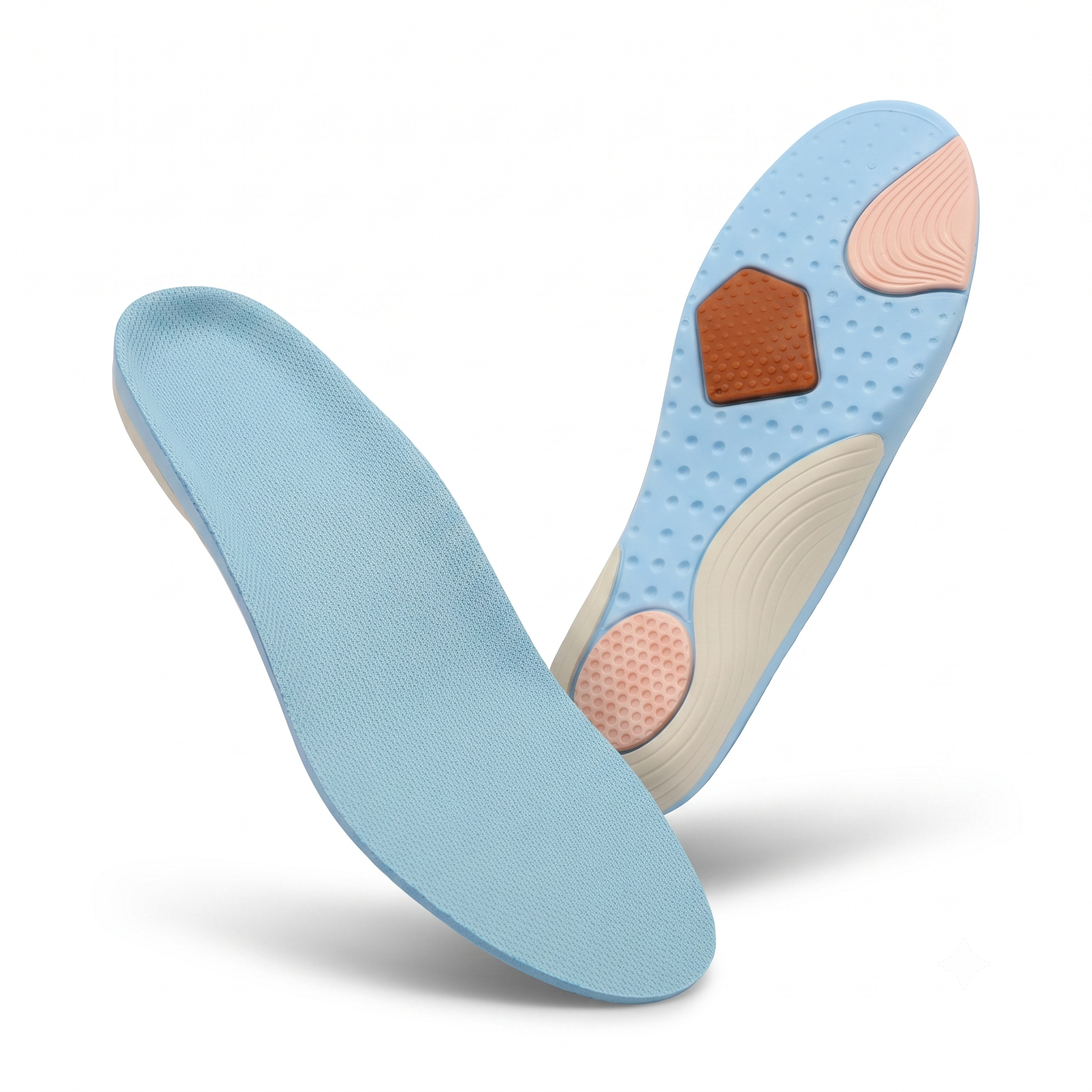 Light Blue EVA Sports Comfort Insole