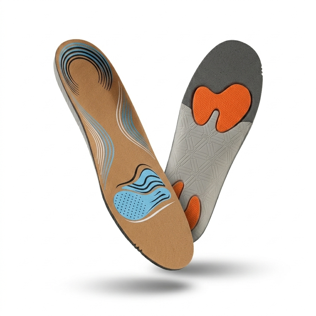 PU Leather Gel Cushion Insole