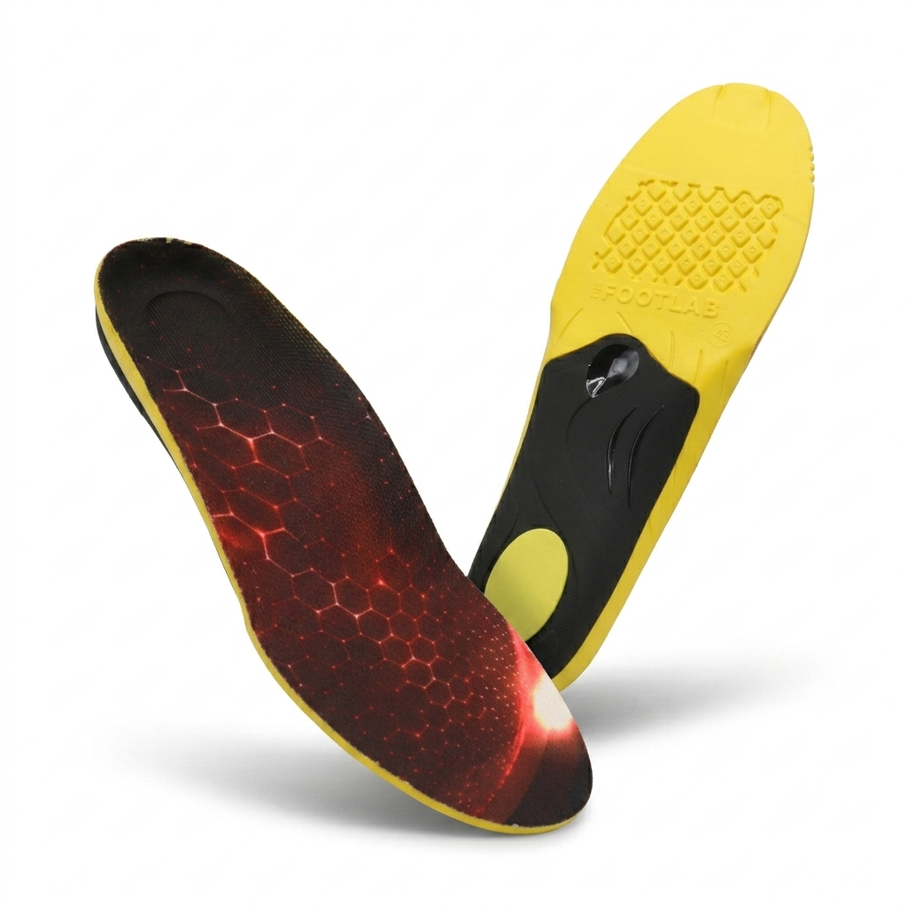 Yellow EVA Massage Texture Insole